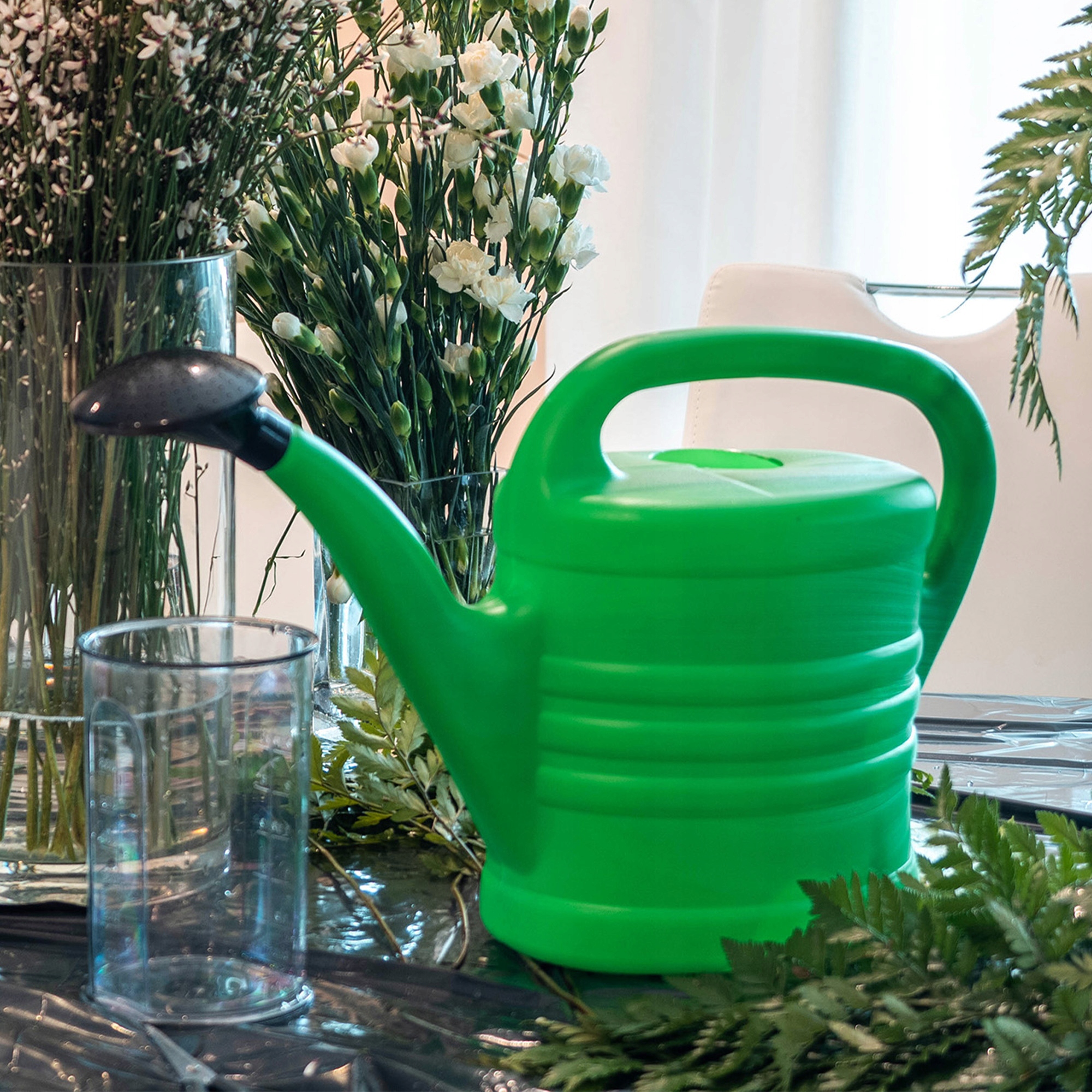 KONEWKA UNIWERSALNA 5L DO PODLEWANIA PLASTIKOWA KWIATÓW POJEMNA Stan opakowania otwarte