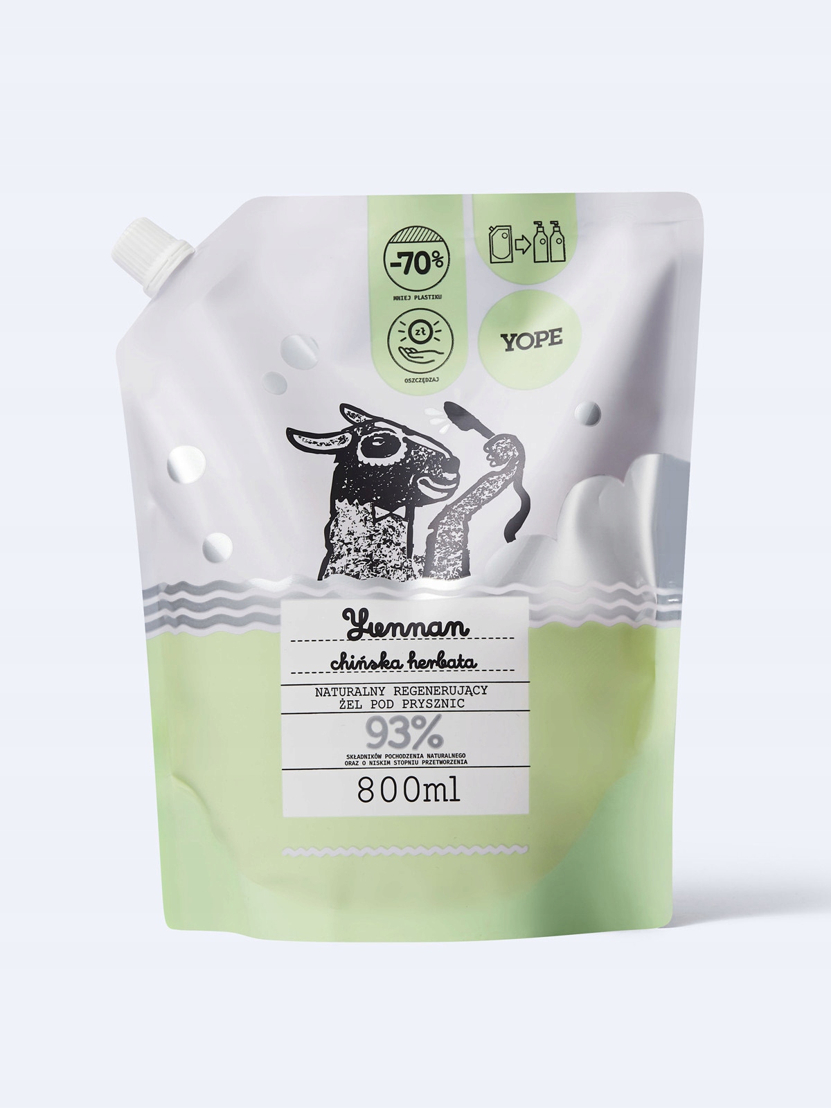

Yope Refill naturalnego żelu pod pryszni Yunnan800