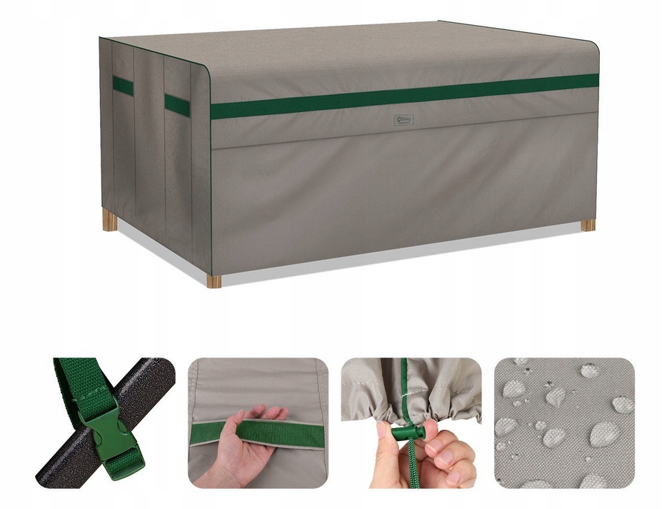 POKROWIEC NA STÓŁ MEBLE OGRODOWE SEKEY 180X122X74CM Kod producenta HC48