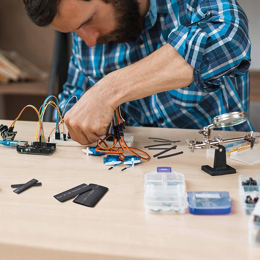Rurka termokurczliwa zestaw rurek KONEKTORY 625szt Materiał polichlorek winylu (PVC)