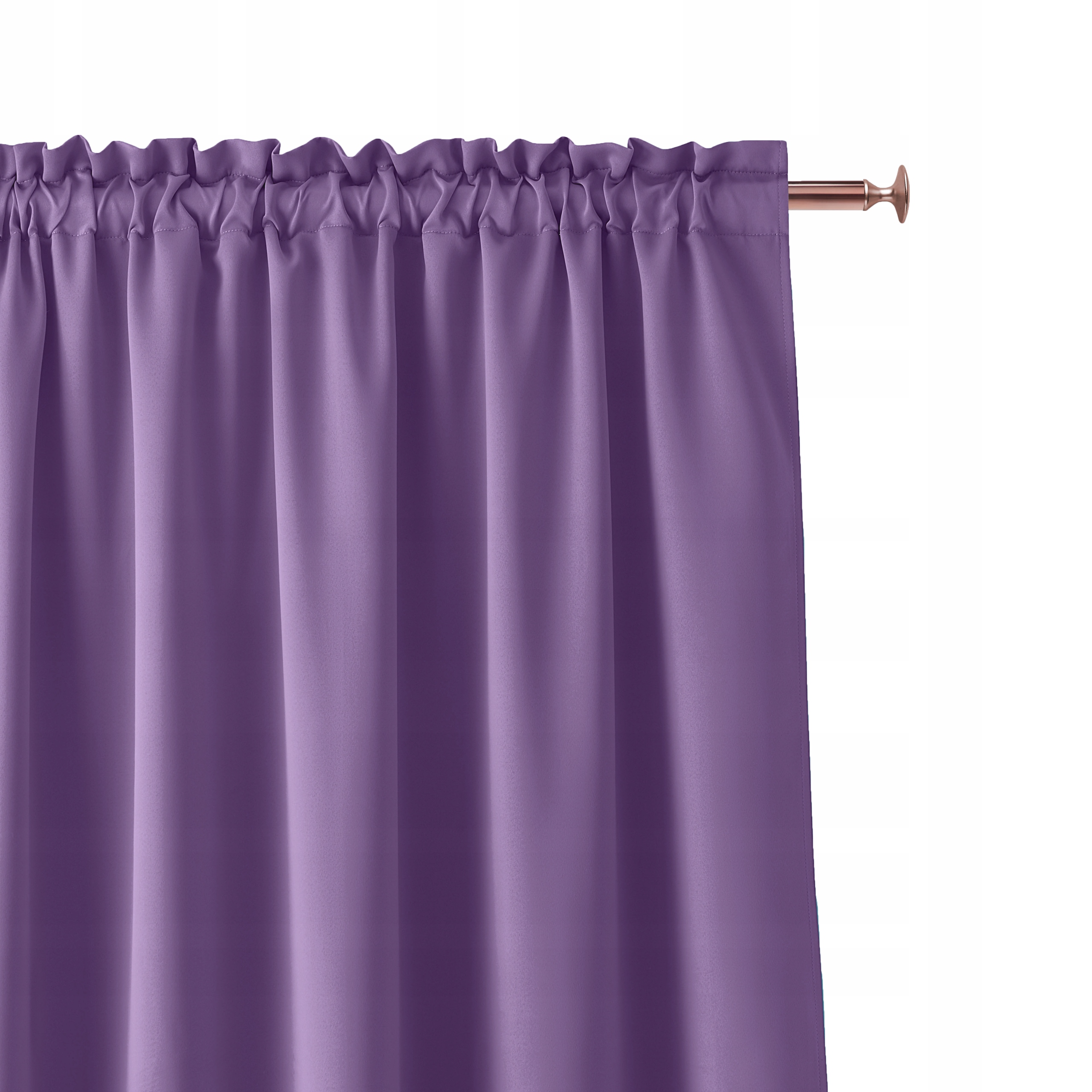 

Zasłona gotowa 140x260 Aura na taśmie fiolet