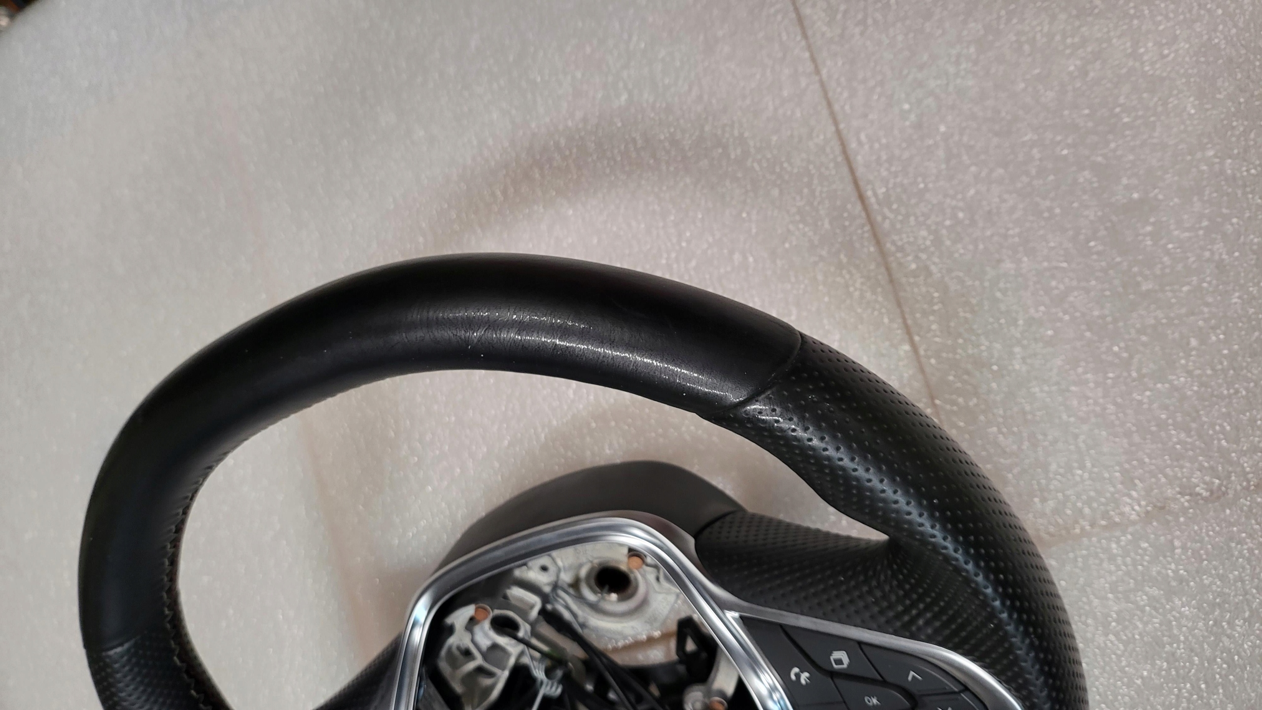 steering wheel, leather Renault Clio V RS 2021 484004705R
