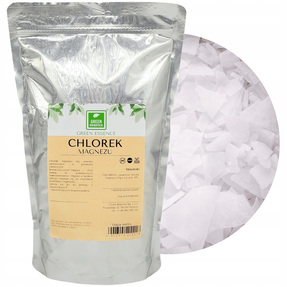 

Szcześciowodny Chlorek Magnezu Czda Proszek 5kg