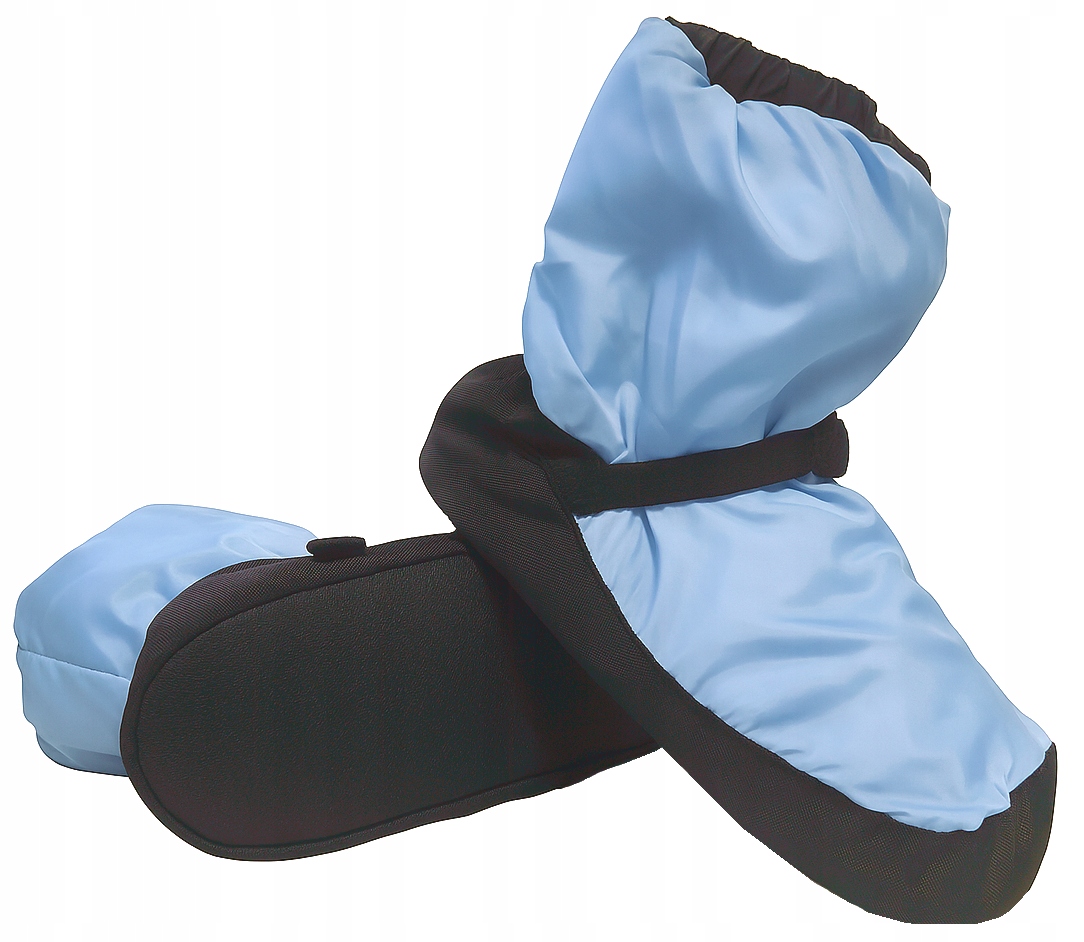 Buty Ocieplające do Tańca Baletki Ocieplacze Pl Niebieskie 32/33