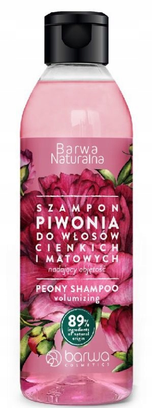 

Barwa Piwonia Szampon Zwiększający Objętość 300 ML