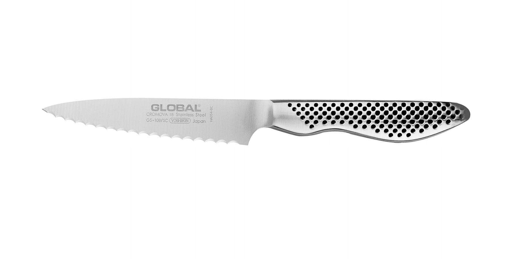 Japonský zoubkovaný nůž univerzální Global GS-108/SC Petty knife 11