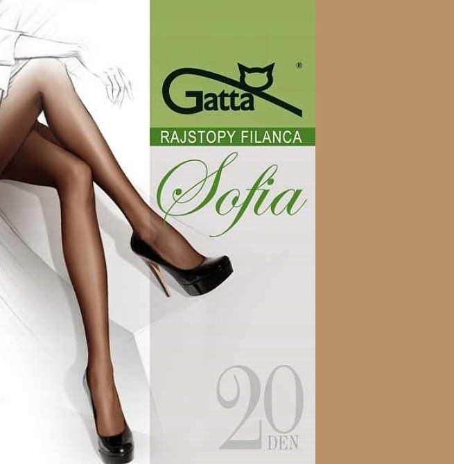 

Gatta Sofia rajstopy elstil 20den golden r.5