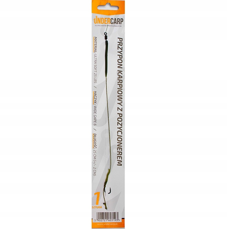 Undercarp Przypon karpiowy z pozycjonerem r.6