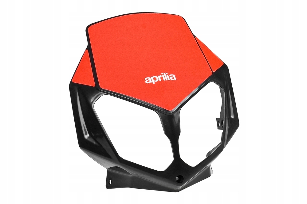 Kryt predného svetlometu, čierna červená dyha, Aprilia Rx originál