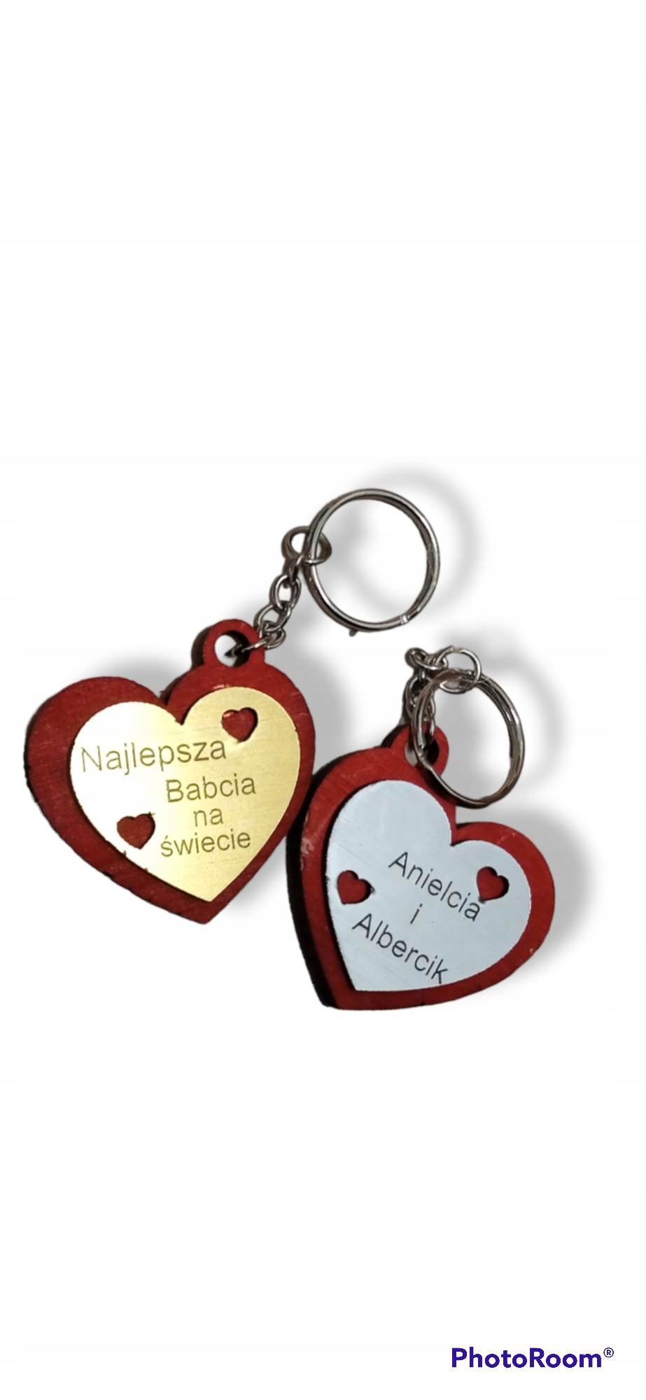 BRELOK DZIEŃ BABCI i dziadka GRAWER