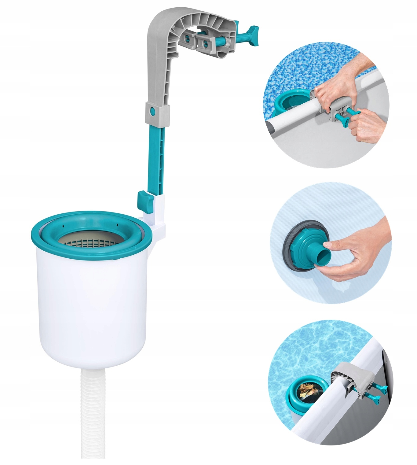 Skimmer do bazénu povrchový čistič vody Flowclear Bestway 58233
