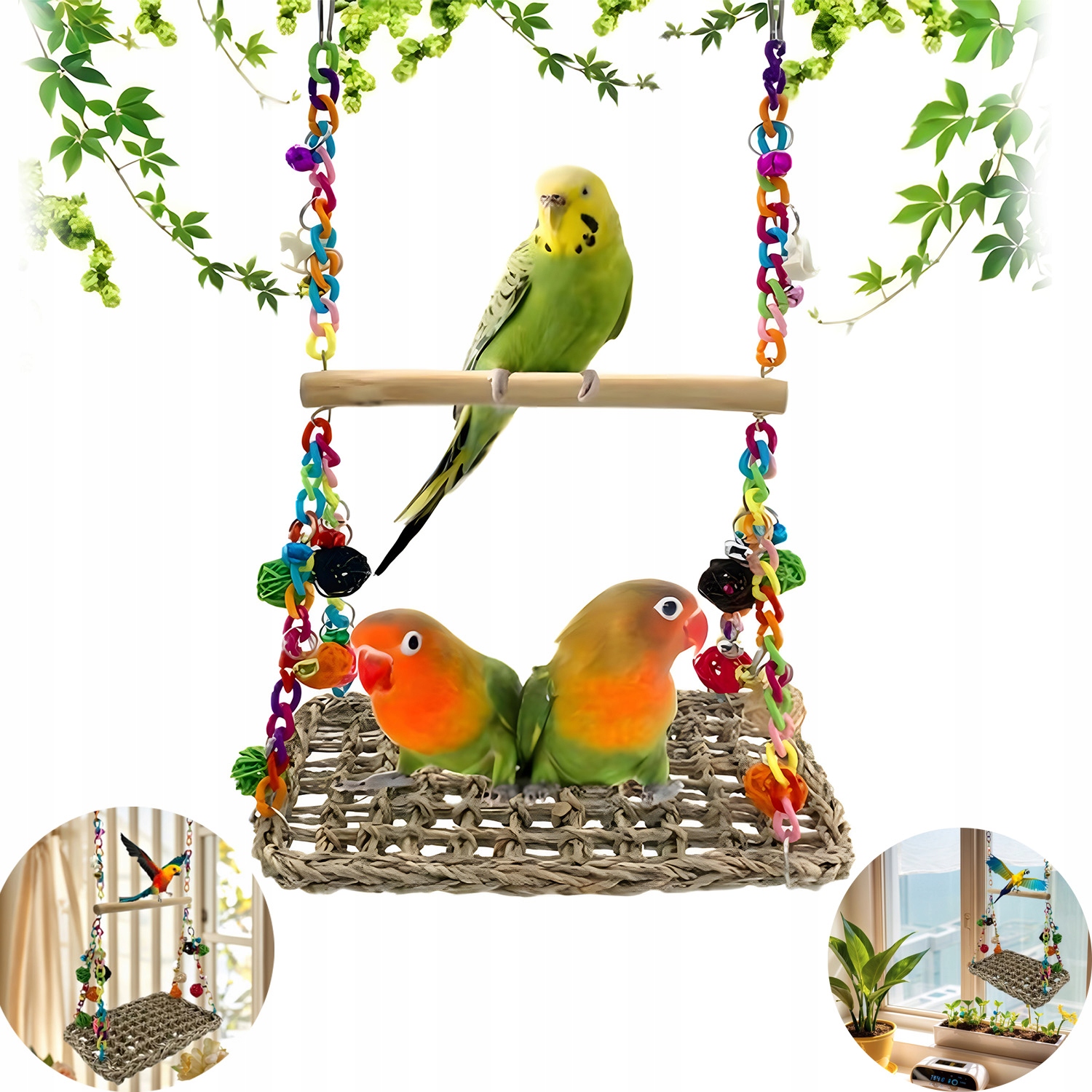 Hračky Pro Papouška Ptáků, Aktivní Vzdělávací Platforma Pro Odpočinek A Zábavu