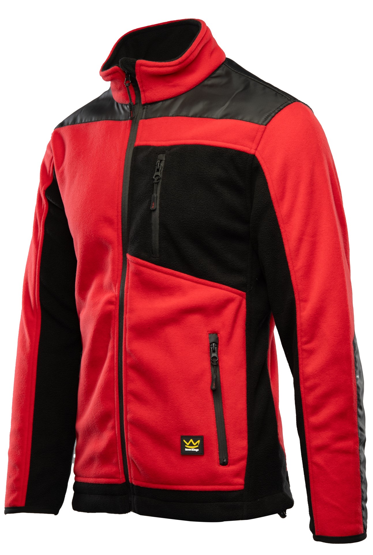 Polar roboczy czerwony ciepła bluza robocza Seven Kings Rubin r.L