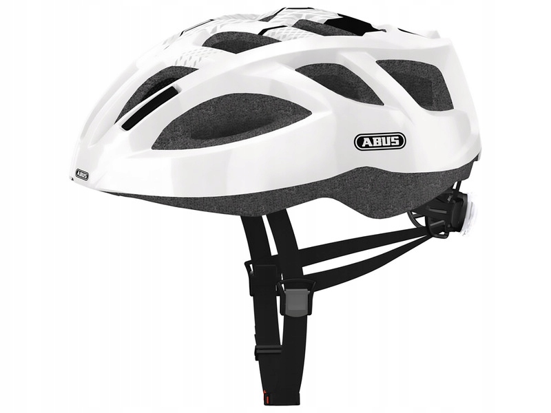 Kask rowerowy Abus Sport Led Biały (rozmiar L)
