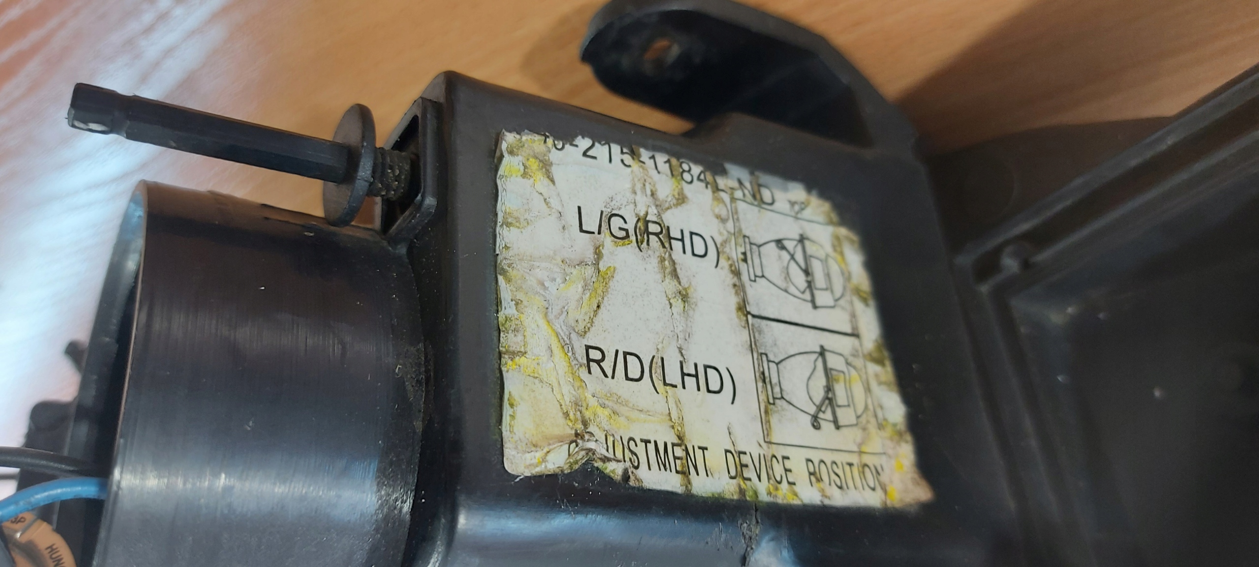 NISSAN PRIMERA P11 LIFT left light front REFLEKTOR