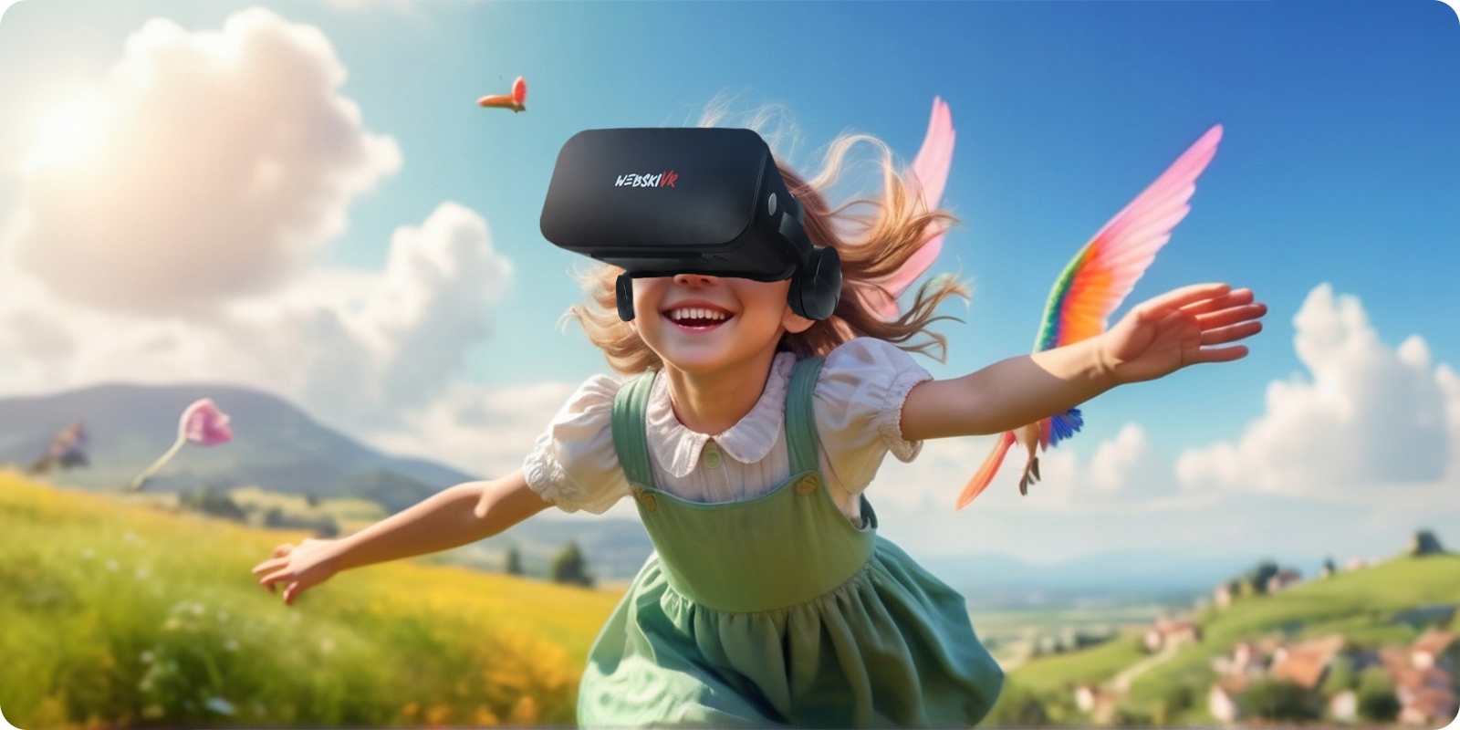 GOGLE VR DO SMARTFONA TELEFONU GIER FILMÓW 360 3D WBUDOWANE SŁUCHAWKI+PILOT Kod producenta VR3DWEBJ50