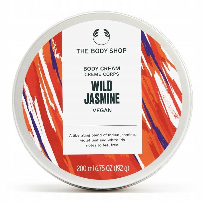 Wegańskie masło do ciała The Body Shop Wild Jasmine 200ml do 96h nawilżania