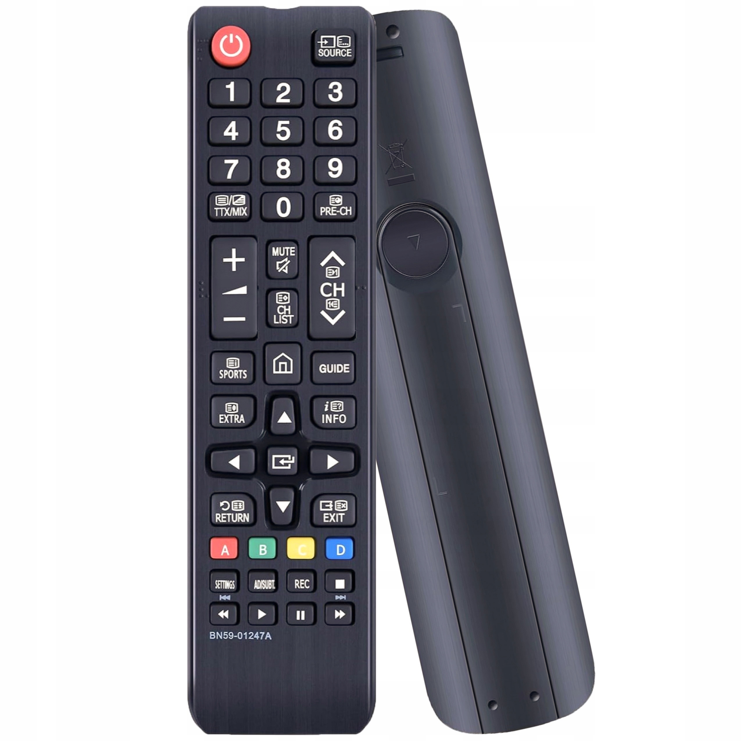 Dálkový Ovladač Pro Tv Samsung Univerzální Náhradní LCD Led UE65KU6172U BN59-01247A