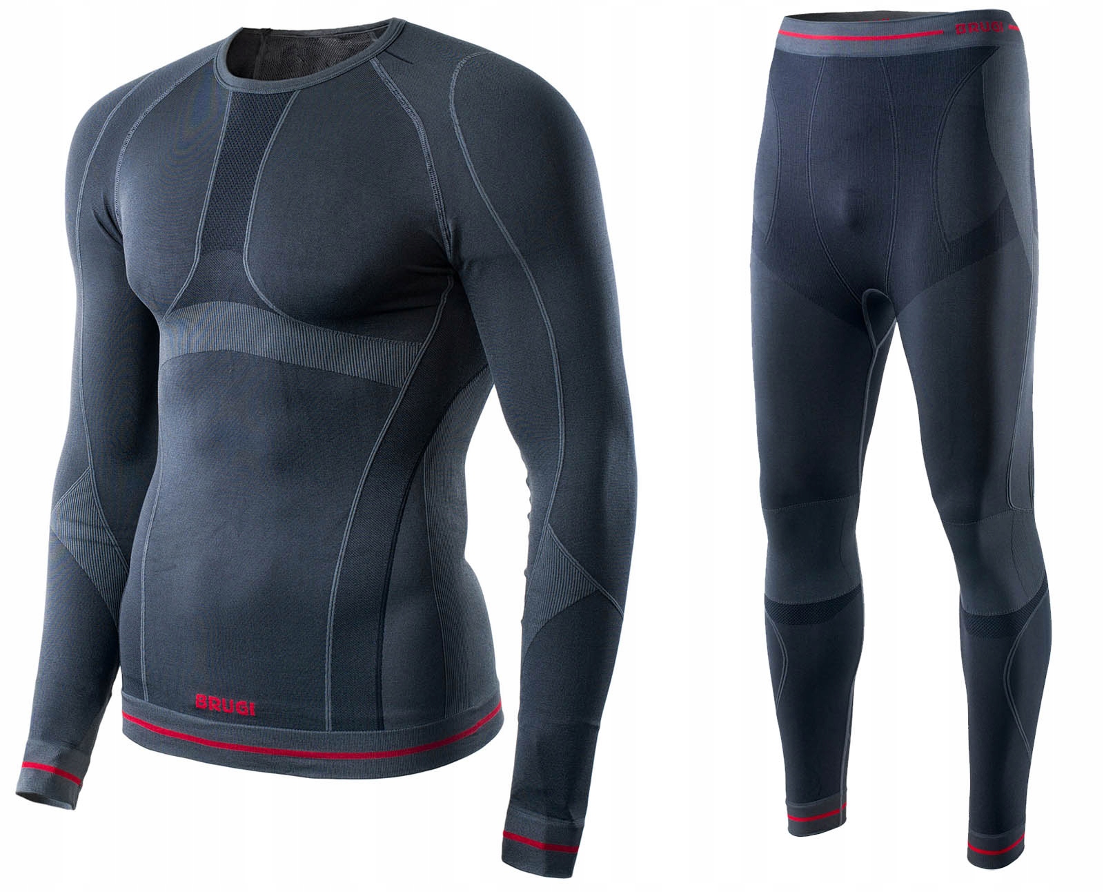 Pánský komplet spodního prádla Brugi 4RAW 4RAT Černý vel. L/XL