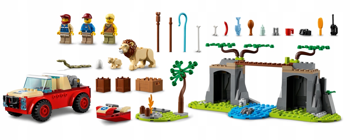 LEGO City Terenówka ratowników zwierząt 60301 EAN (GTIN) 5702016911923