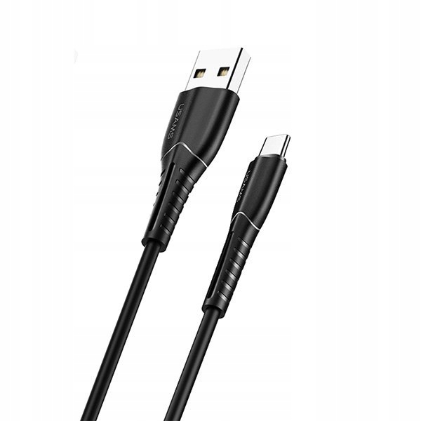

Usams Kabel U35 microUSB 2A Fast Charge 1m czarny/