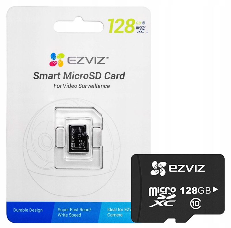 Karta microSD Ezviz 128GB do Kamer Wifi do pracy 24/7