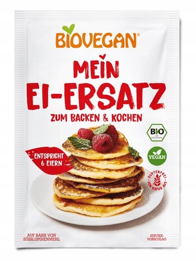 Levně 5x Rostlinná náhrada vajec bezlepková Bio 30 g Biovegan