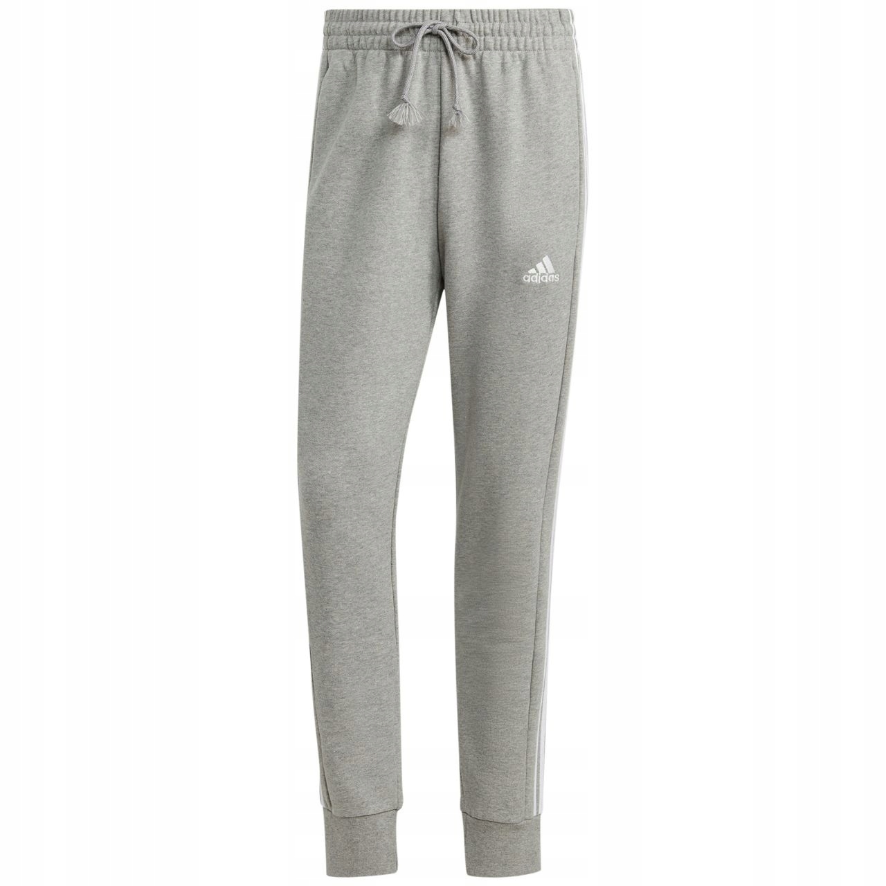 Adidas Pánské tepláky šedé se stahovací gumou IC9407 Vel. XL