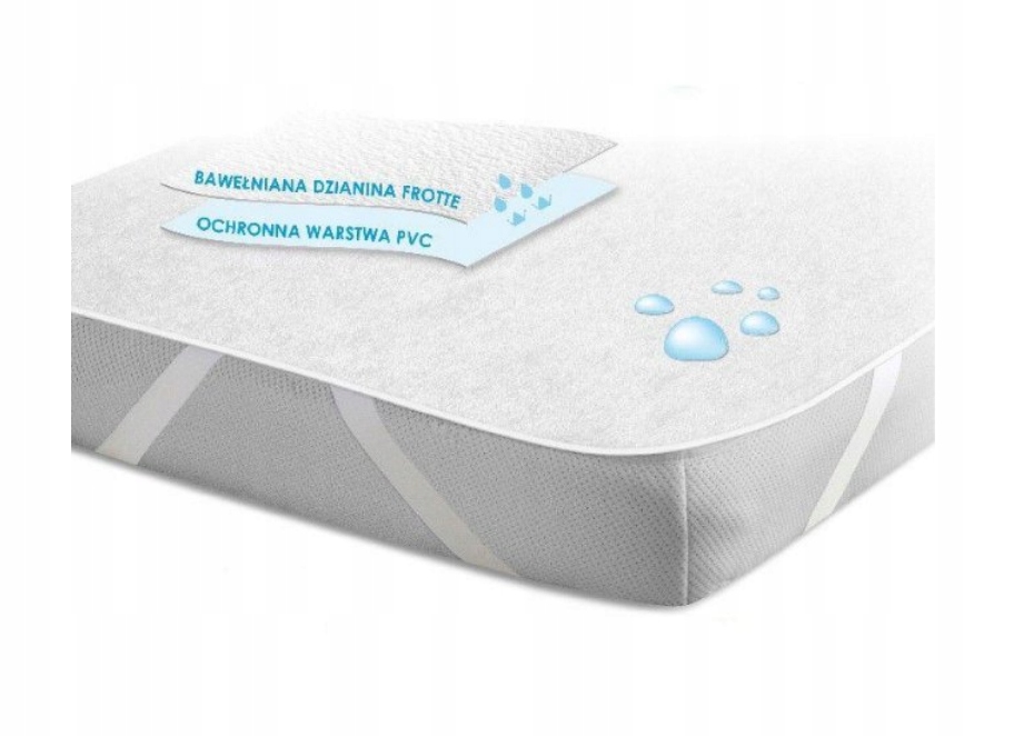 PRZEŚCIERADŁO NIEPRZEMAKALNE FROTTE BAWEŁNA 70X140