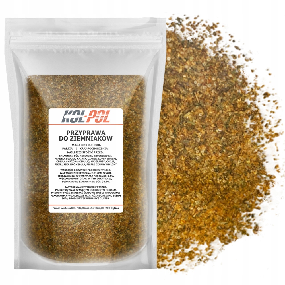 PRZYPRAWA DO ZIEMNIAKÓW 500g Do frytek puree