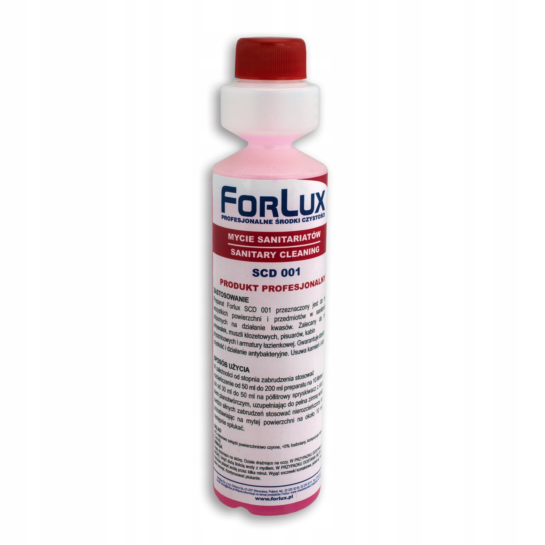 

Forlux SCD001 Mycie codzienne sanitariatów 250ml