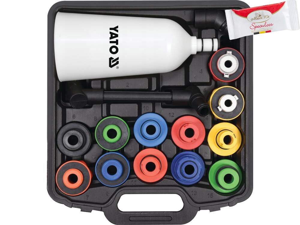 YATO LEJEK Z ADAPTERAMI 15EL YT-06919