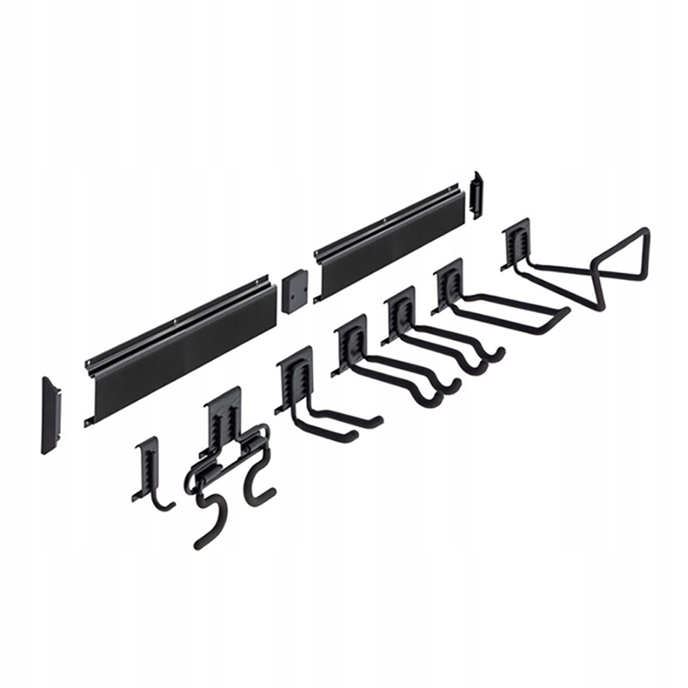 Sada 9 nástěnných garážových háků Goliat Sgk