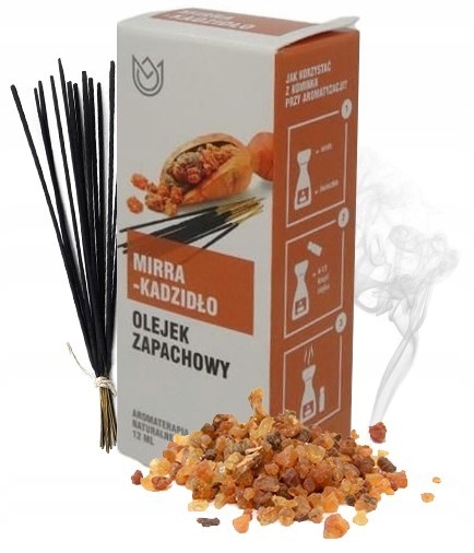 

Mirra-kadzidło Olejek Zapachowy 12ml Aromaterapia