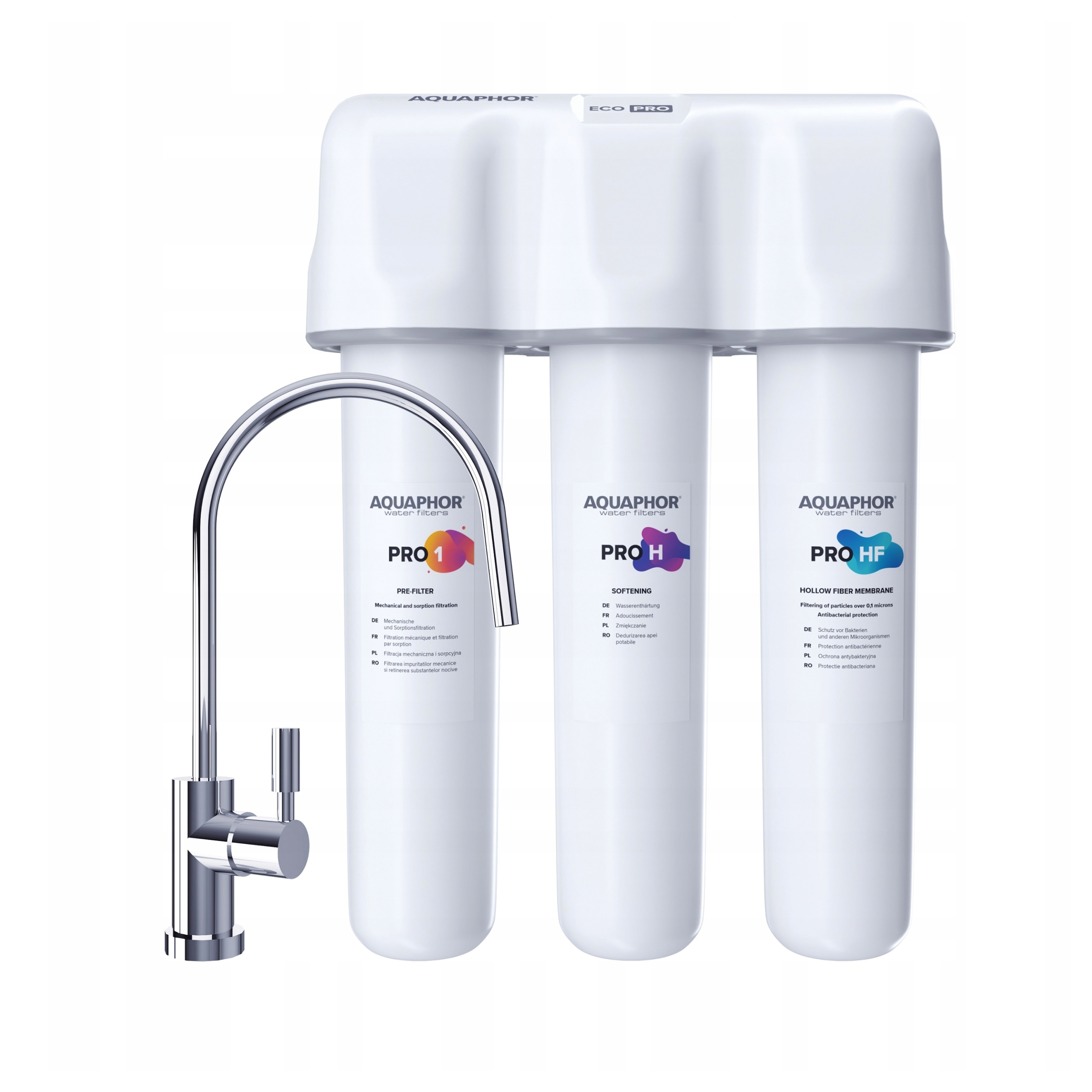 Vodný filter pod kuchynský drez Aquaphor Eco H Pro.