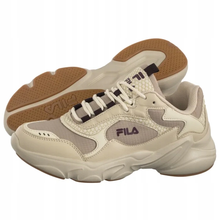 Dámské sportovní boty Fila Collene A Wmn Oyster Gray FFW0194 Béžová