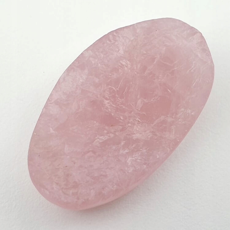 Kwarc różowy kaboszon surowy 35x21 mm nr 8