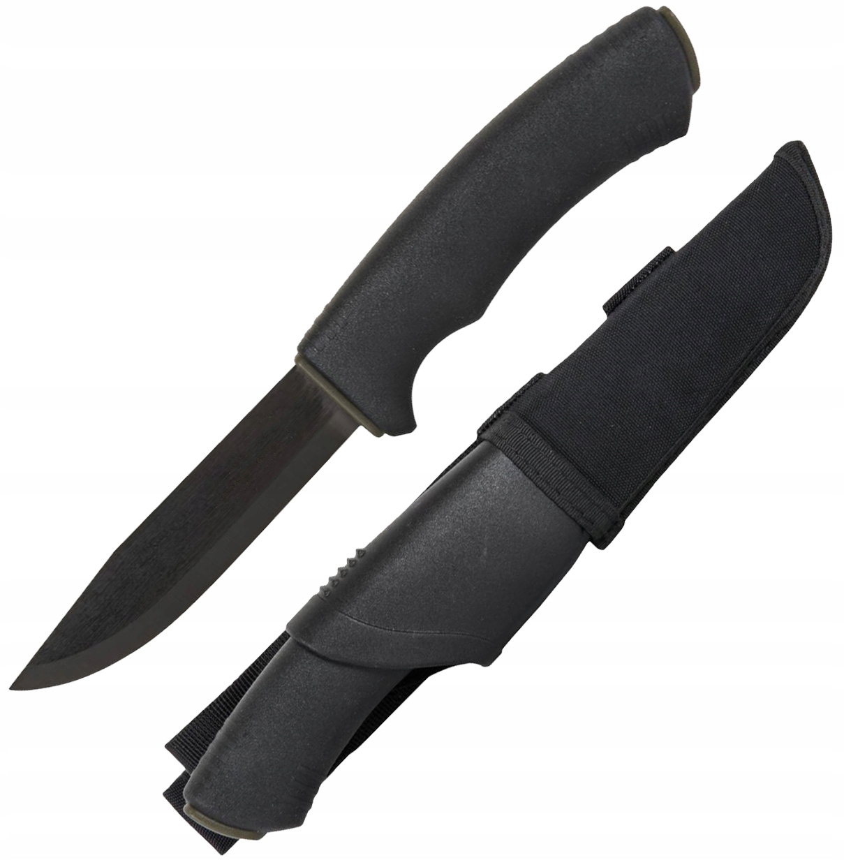 Nůž Morakniv Mora Bushcraft Expert Tactical lovecký ocel uhlíkový černý