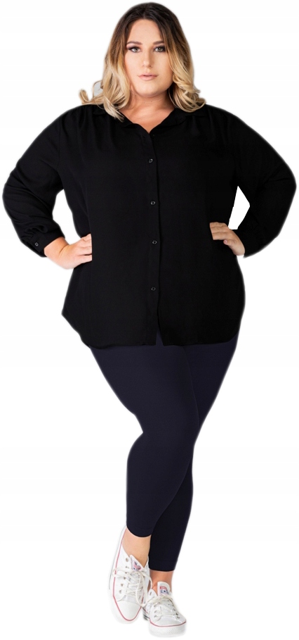 

Queen Size Legginsy 3D Luiza 120 den szafir r. 6