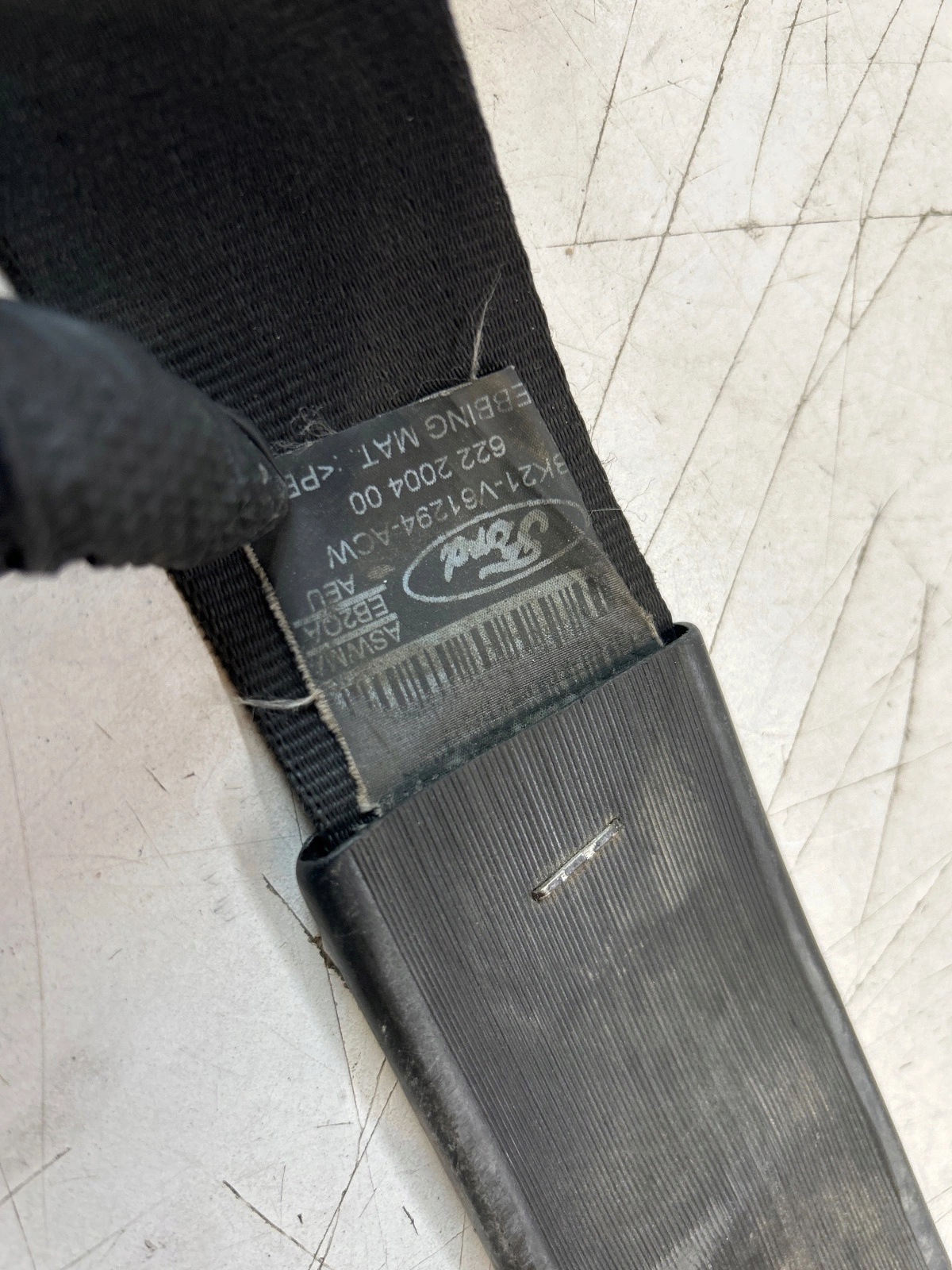 tension belt safety front front right Ford Transit Custom