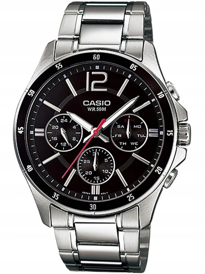 Pánské Hodinky Casio MTP-1374D 1AV (zd063b) Box Gravírování Gravírování