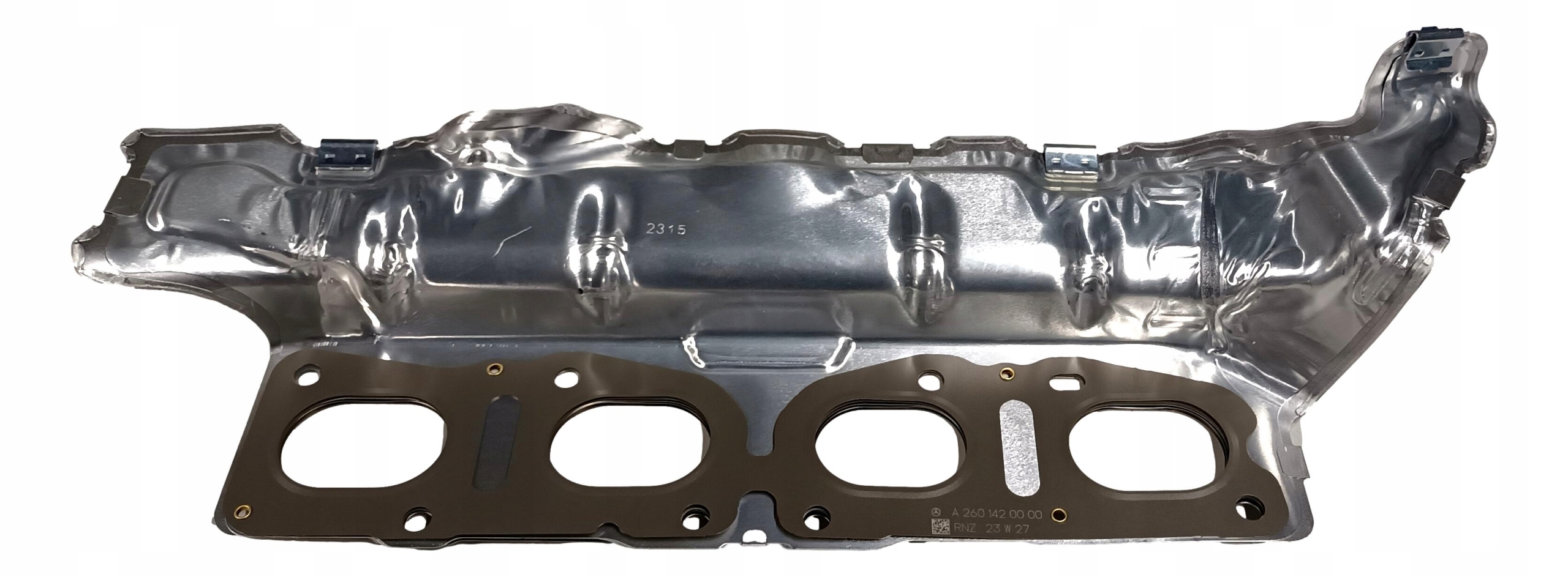 Mercedes Benzín M260 Tepelná clona výfukového potrubí turbo Oe