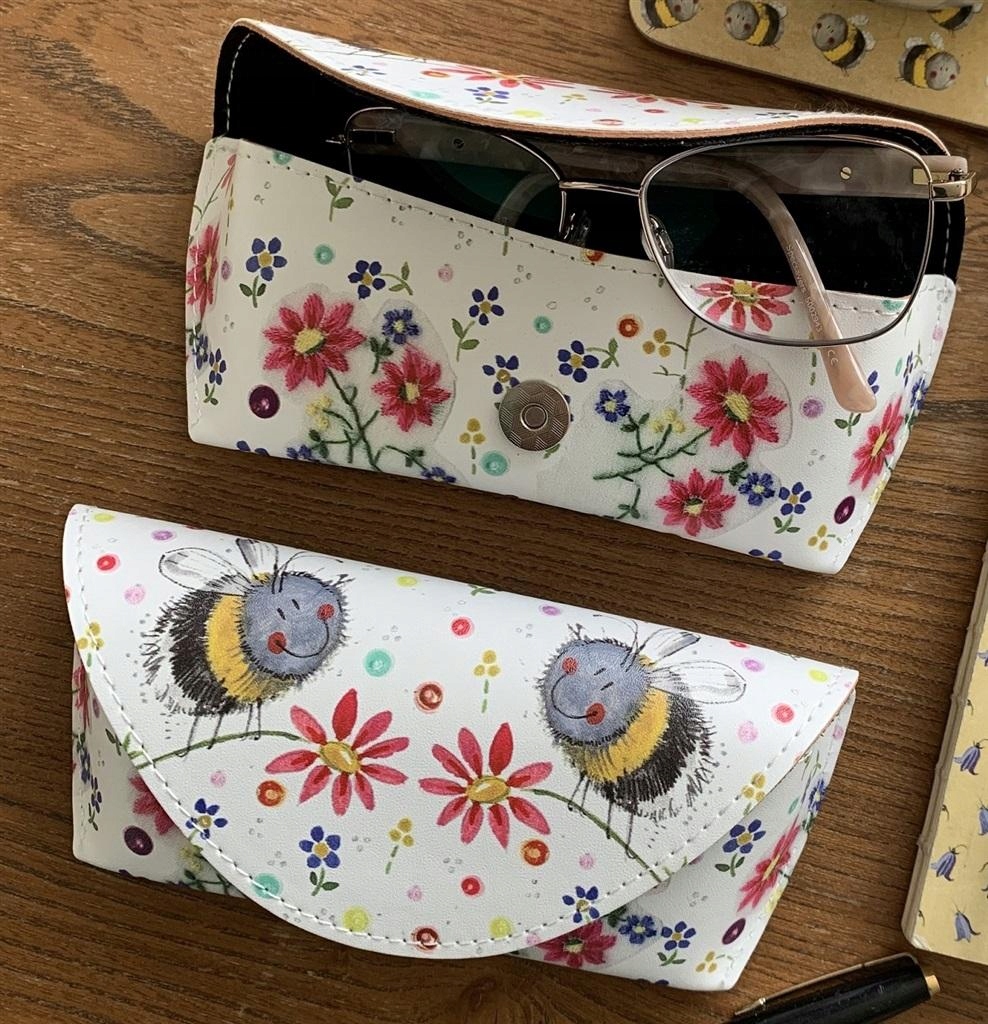 Pouzdro na brýle Včely a květiny Pouzdro Na Brýle Pouzdro na brýle