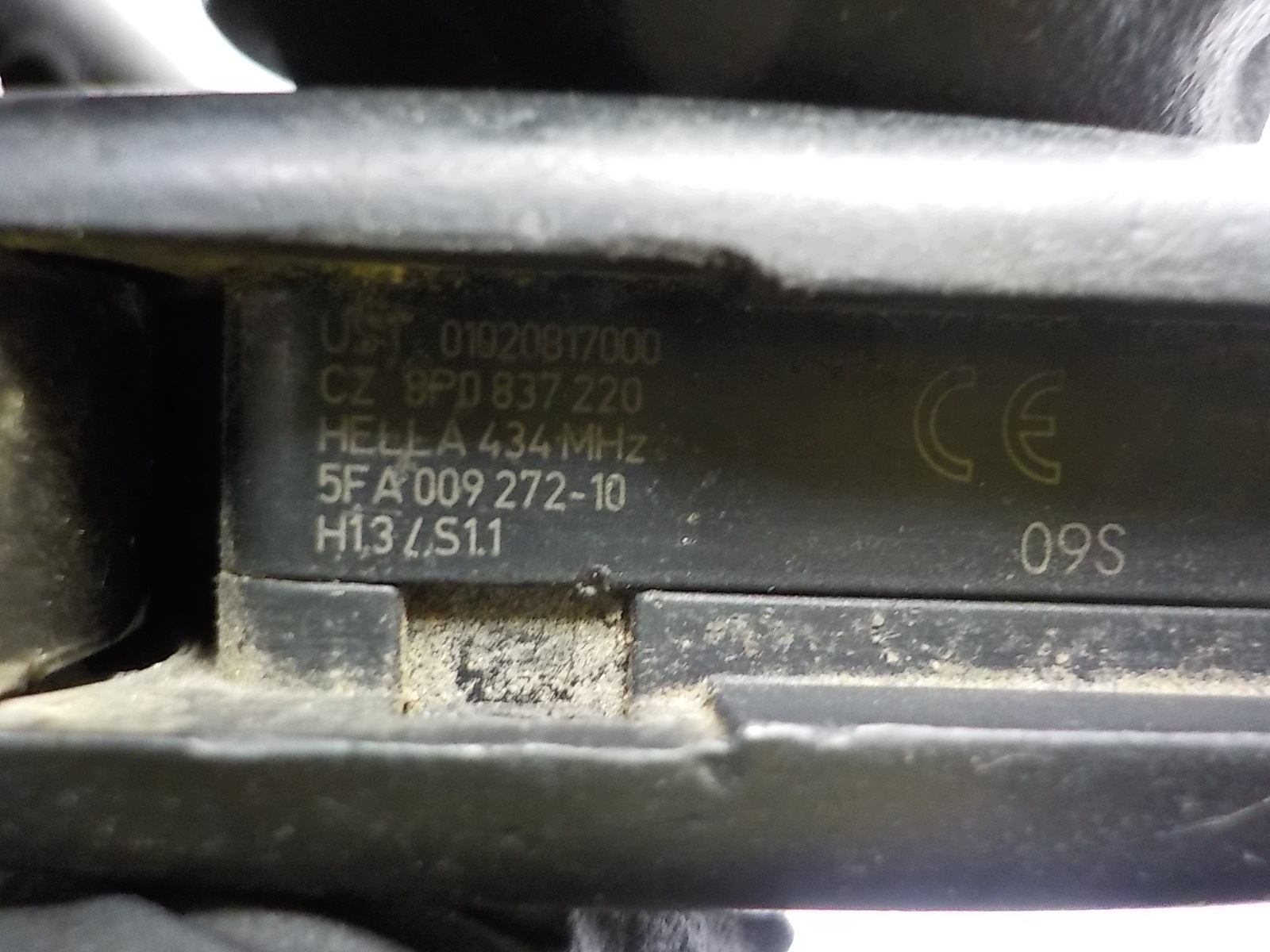 AUDI A3 II 8P key PILOT 434 MHZ