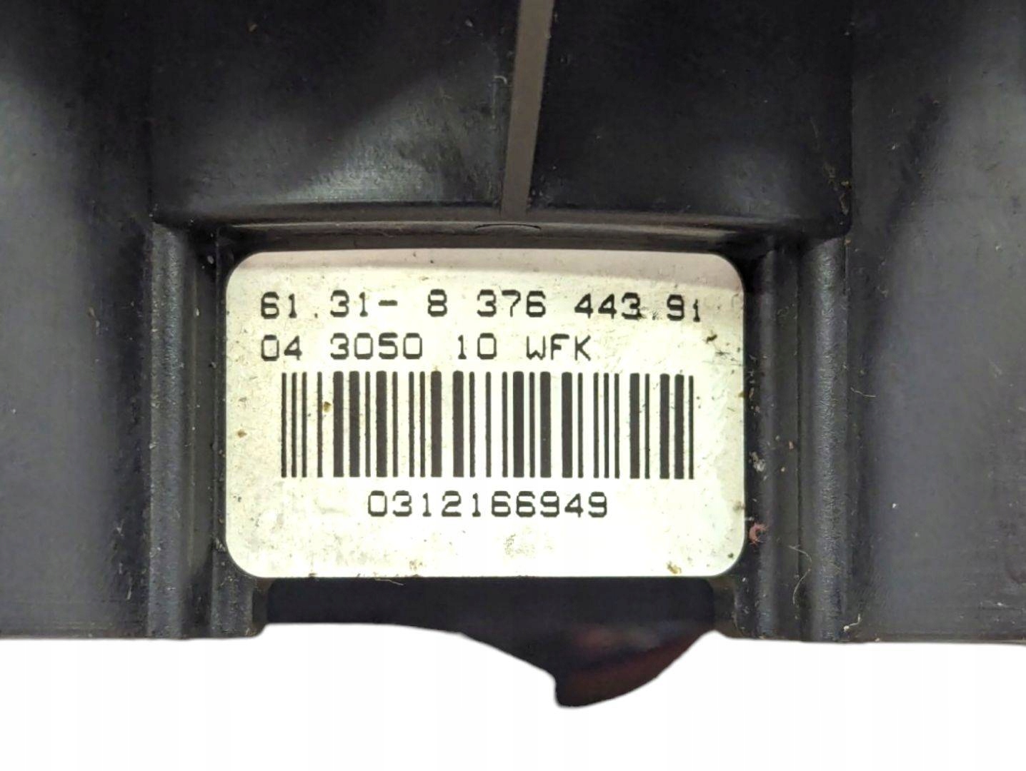 Kombischalter BMW 3 E46 facelift 2004 8376443
