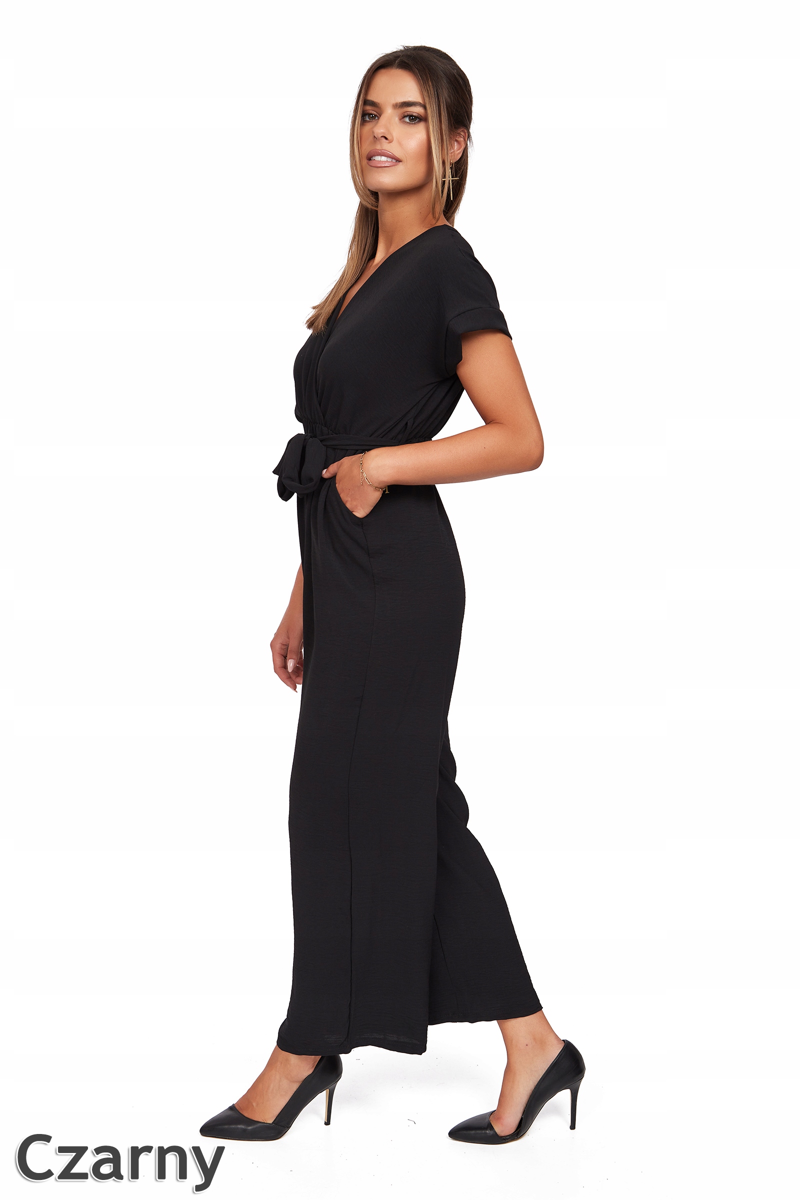 309__REWELACYJNY KOPERTOWY KOMBINEZON Zapięcie brak