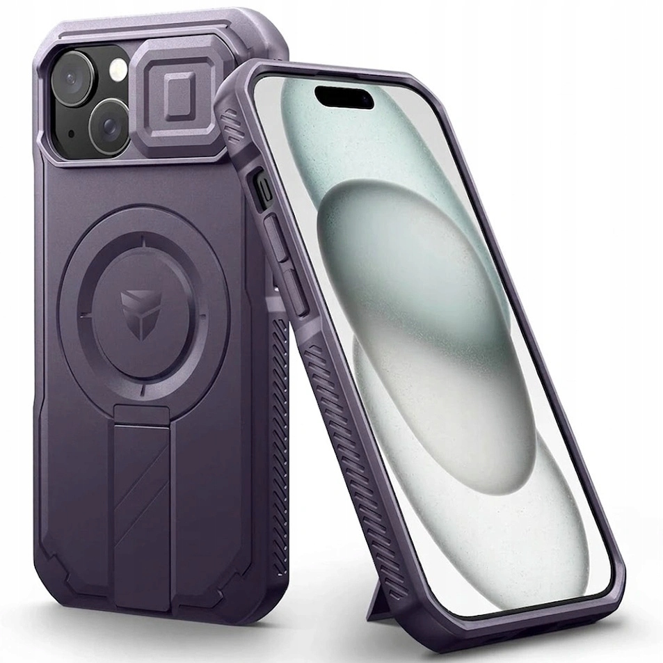 Pancéřové Pouzdro Dexnor pro iPhone 15, kryt, ochrana displeje, magsafe pouzdro