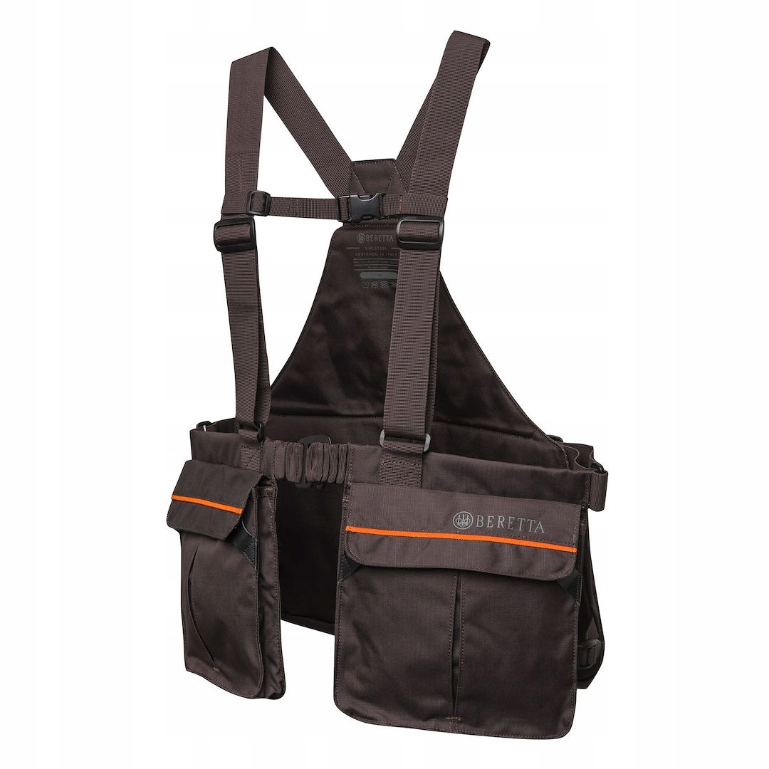 Střelecká vesta Beretta Strap Evo Brown Bark