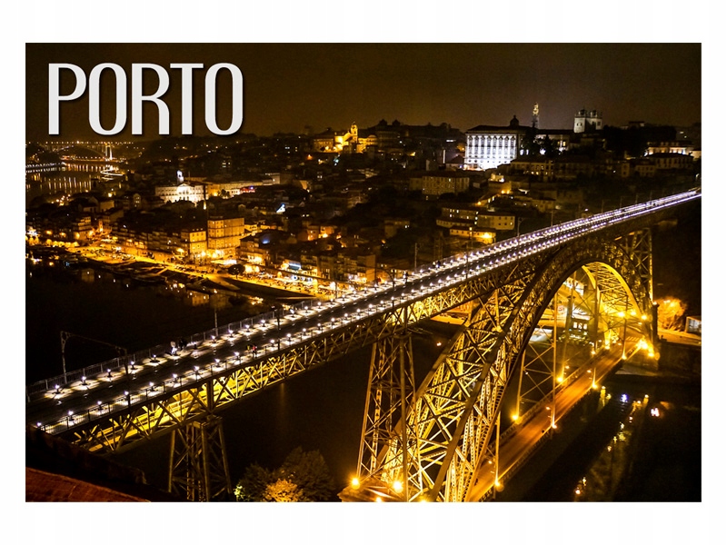 

Porto - Most - Eiffel - Magnes na lodówkę