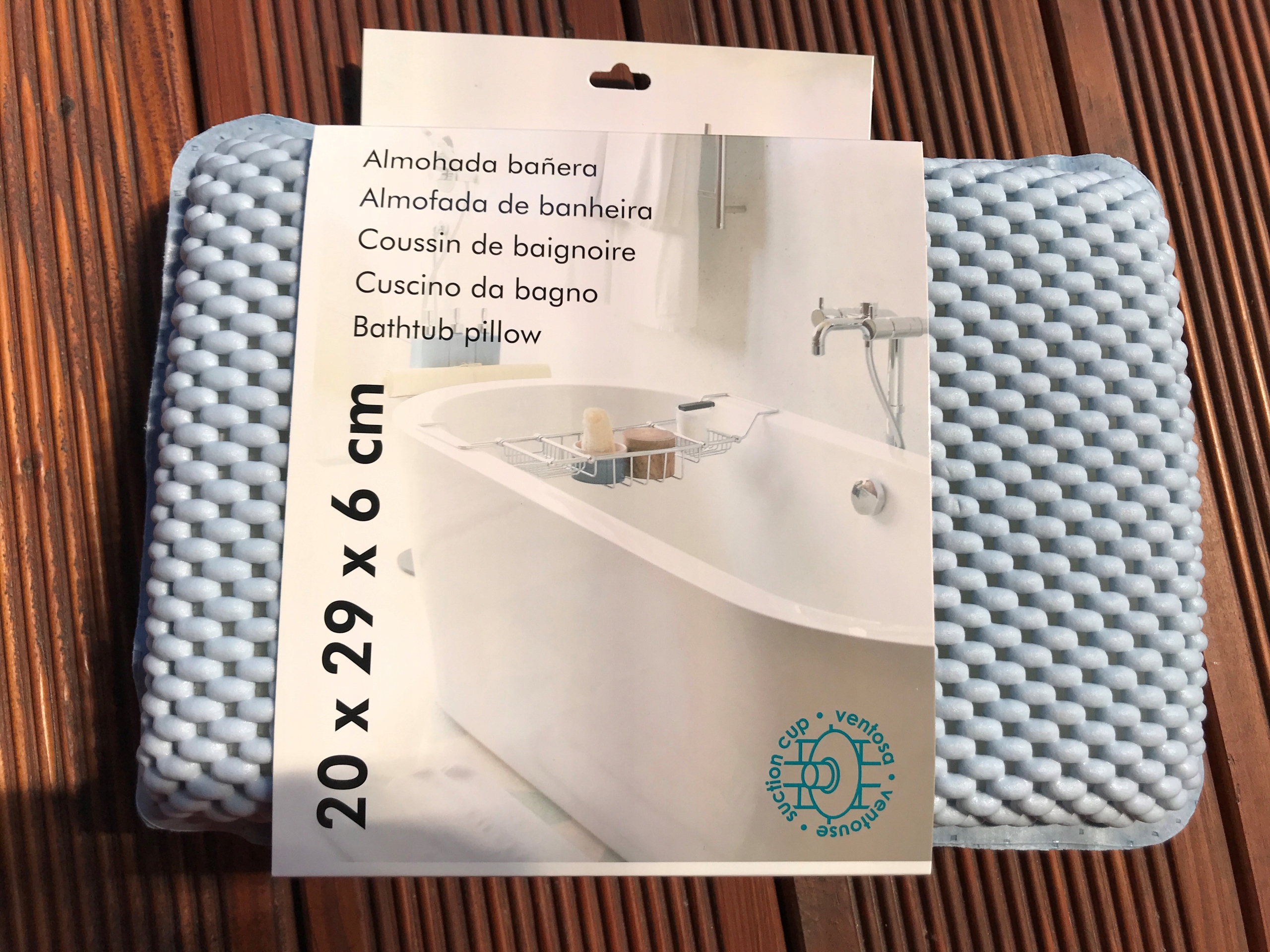 PODUSZKA DO KĄPIELI KĄPIELOWA ZAGŁÓWEK WANNY SPA odprężająca NA PRZYSSAWKI Marka inna